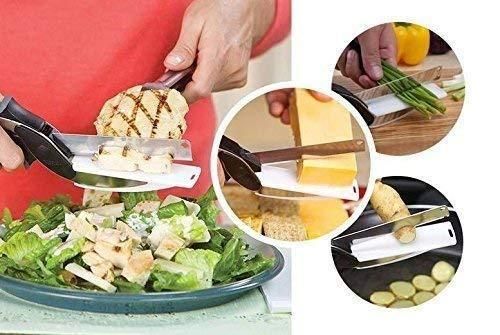 Clever Cutter™ 2-in-1 Knife & Chopping Board