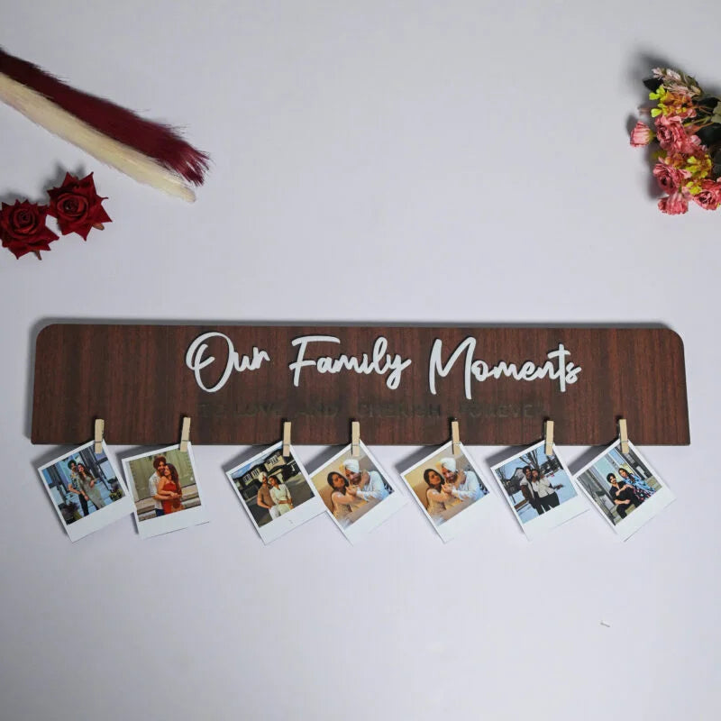 Family Moment Board Light Brown,Brown