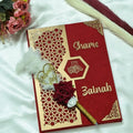 Star Design Nikah Nama Red &Navy Blue