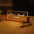 Personalized Desk Name Plate - Promotion, and Boss Gifts
